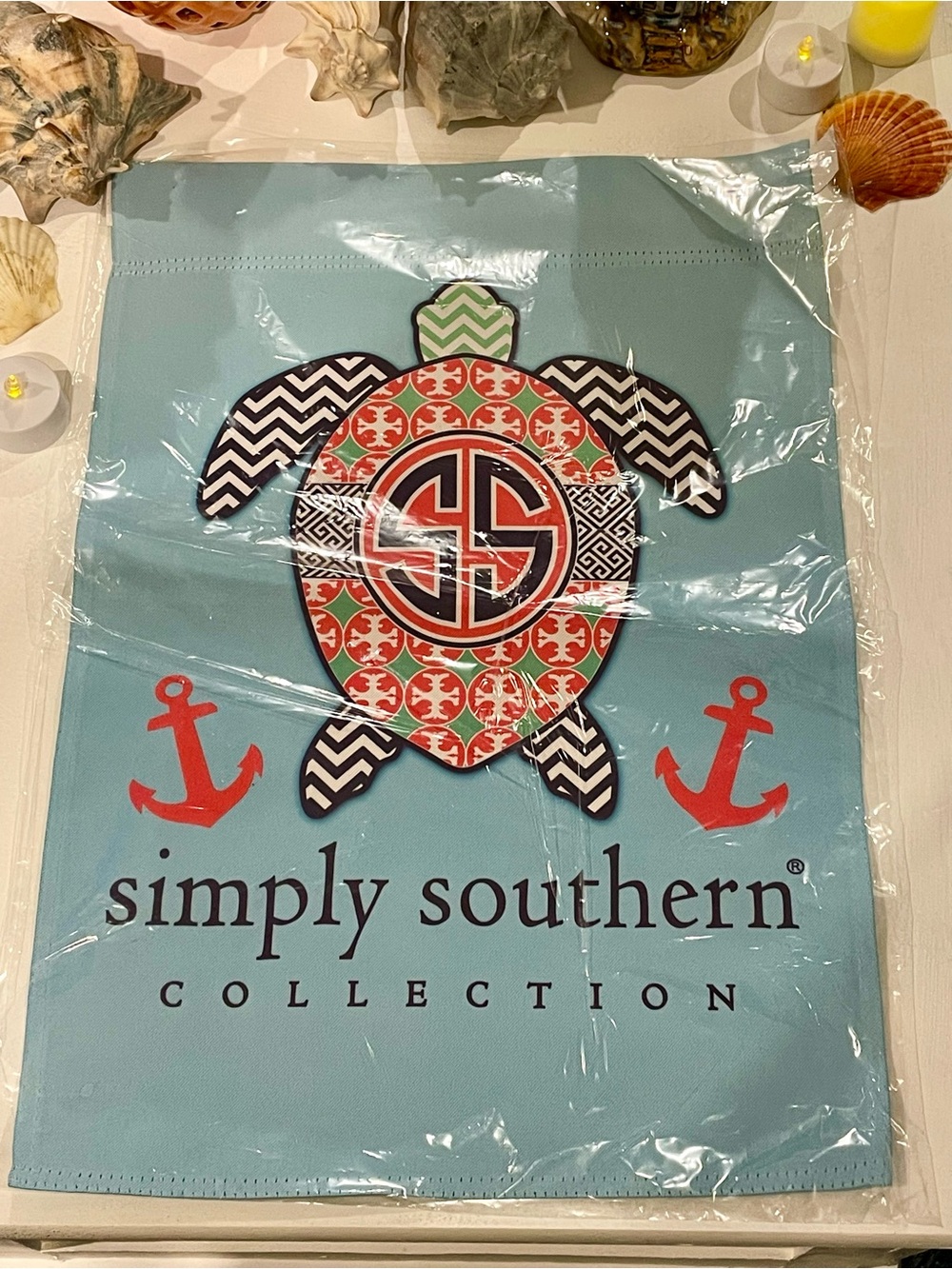 Simply Southern Sea Turtle Garden Flag